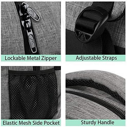 Reise Laptop Rucksack 15.6 Zoll USB Ladeanschluss