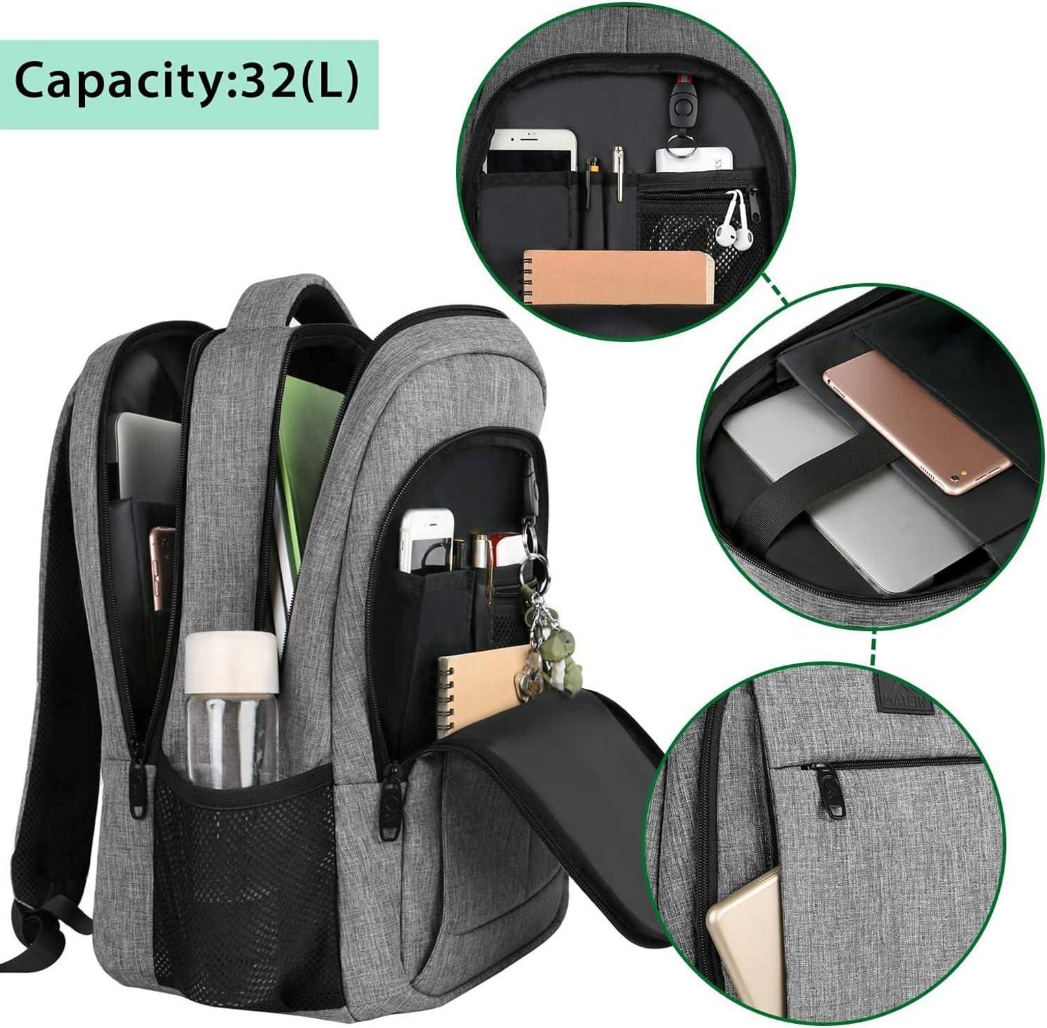 Reise Laptop Rucksack 15.6 Zoll USB Ladeanschluss