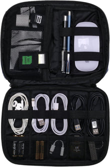 Electronics Organizer Cable USB Stick SD Card