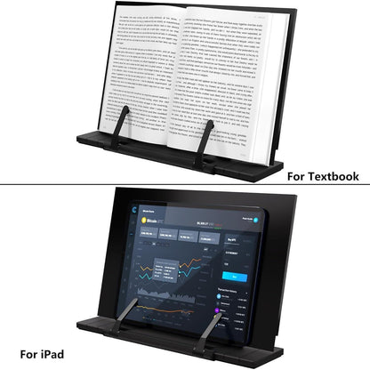 Metall Leseständer Buchständer 7 Winkel Faltbar 28x18cm