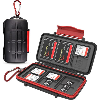 SD Karten Aufbewahrung Hülle für 36 Speicherkarten mit