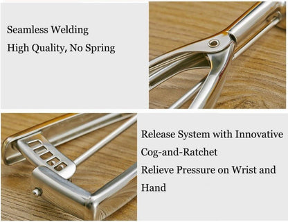 Eisportionierer mit Auslöser Edelstahl 4CM Durchmesser für Eiscreme Plätzchen Kuchen