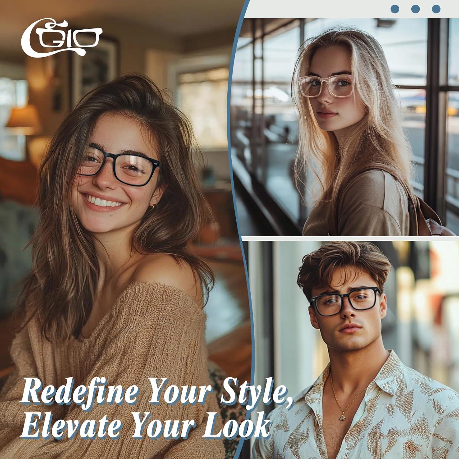 Klarglas Oversized Nerdbrille 80er Jahre Style für Damen und