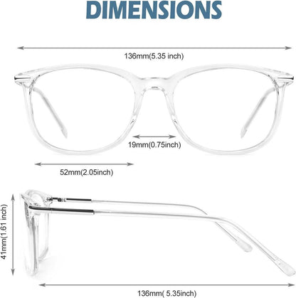 Klassische Nerdbrille Vintage Look Pantobrille ellipse 50er Jahre