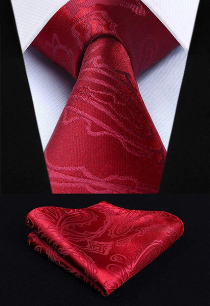 Hochzeit Herren Weste Krawatte Einstecktuch Set Jacquard Anzug