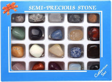 Edelsteine Anhänger Set 20 Stücke Heilstein 15-20mm mit