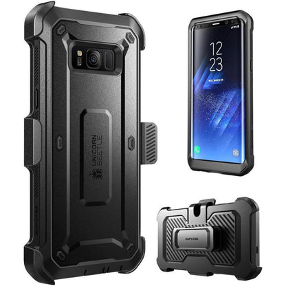 Schutzhülle für Samsung Galaxy S8 mit Gürtelclip & Displayschutz