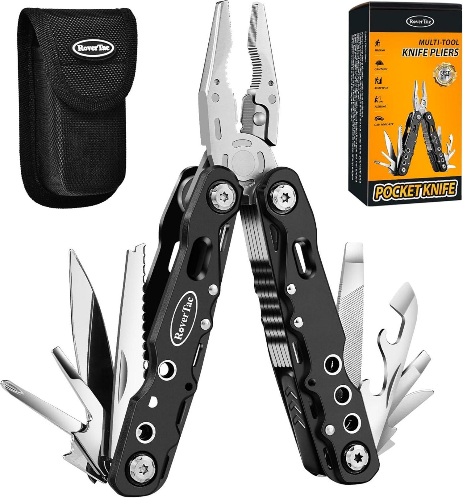 Multitool Zange Taschenmesser 14-in-1 Multi Tool für Camping Survival