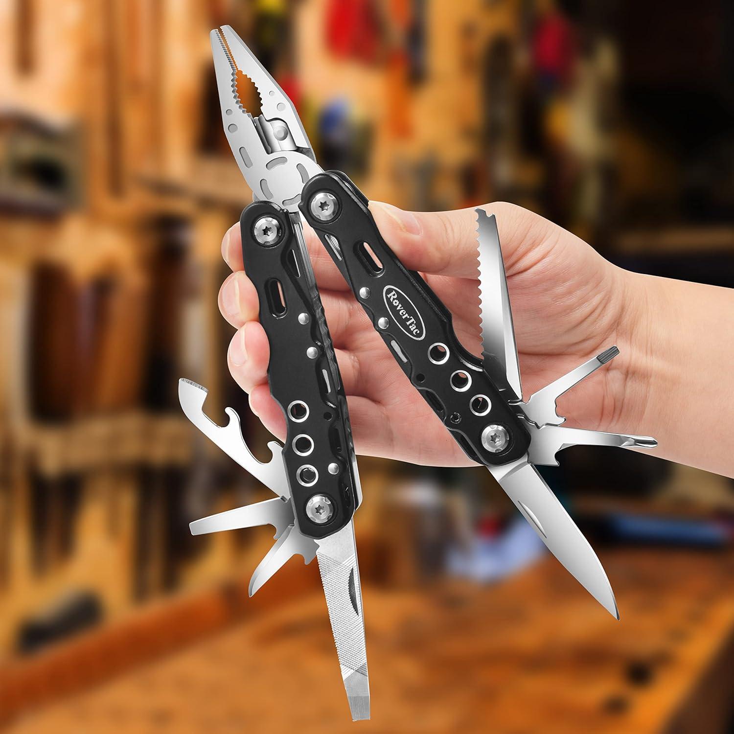 Multitool Zange Taschenmesser 14-in-1 Multi Tool für Camping Survival