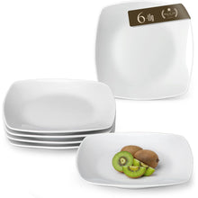 Porzellan Dessertteller Set 6er Serie Julia 16,7cm graziles