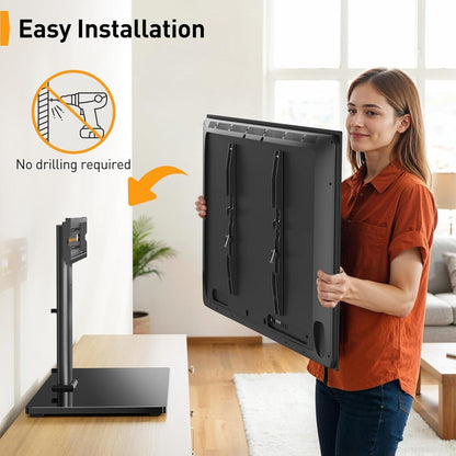 TV Ständer 26-55 Zoll OLED LCD Flach Curved Fernseher bis