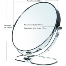 Kosmetikspiegel 5x Vergrößerung Faltbar 8 inch