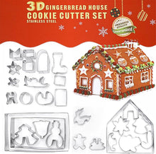 Ausstechformen Weihnachten Lebkuchenhaus 28 Stück Edelstahl Plätzchen