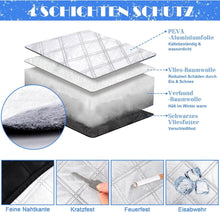 Tevlaphee Frontscheibenabdeckung Auto Magnet