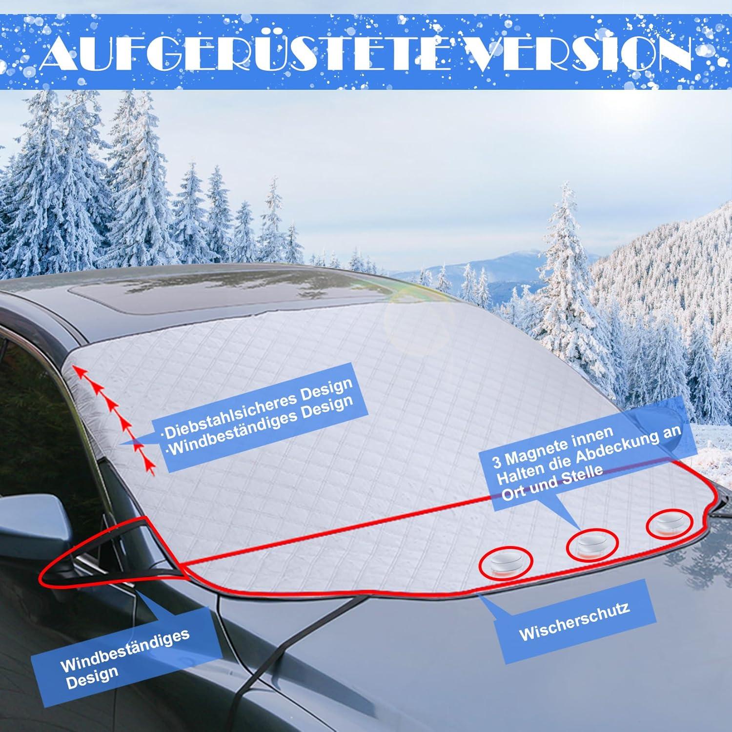 Windschutzscheibenabdeckung Auto Schnee Magnet Eis Staub