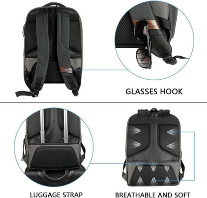 Laptop Rucksack Schulrucksack 17,3 Zoll - Reiserucksack Handgepäck