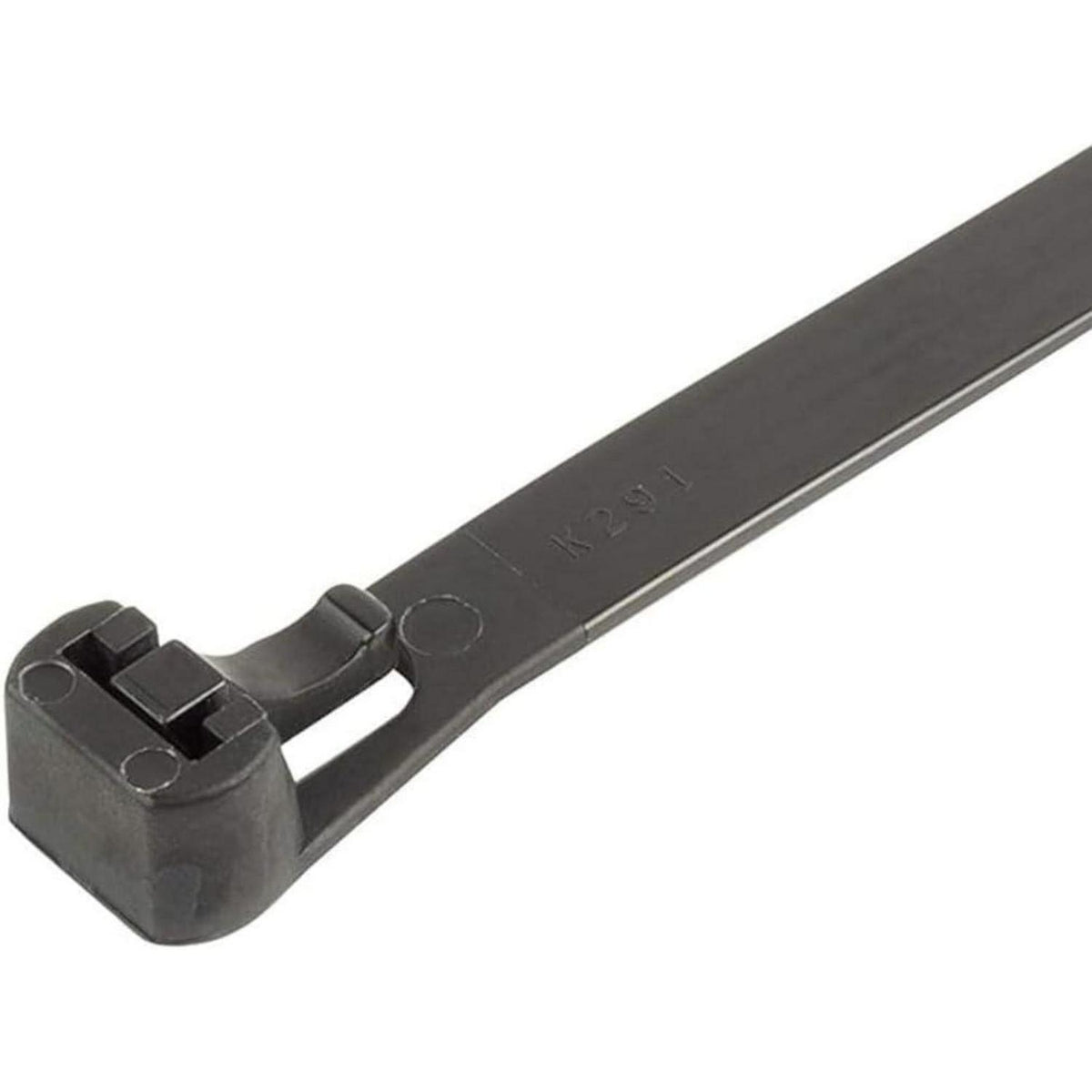 Wiederverschließbare Kabelbinder Schwarz 300mm - 100er Set