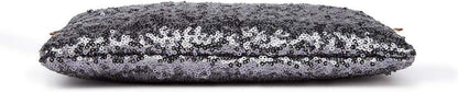 Pailletten Umhängetasche Damen Mini Clutch Party Tasche
