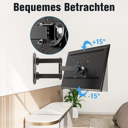 Monitor Wandhalterung Schwenkbar Neigbar VESA 100x100mm