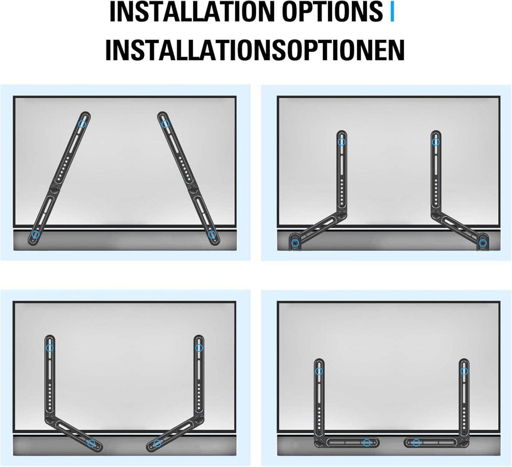 Universal Soundbar Halterung für TV bis zu 6.8kg - Mounting Dream MD5420-03