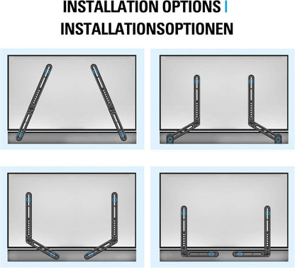 Universal Soundbar Halterung für TV bis zu 6.8kg - Mounting Dream MD5420-03