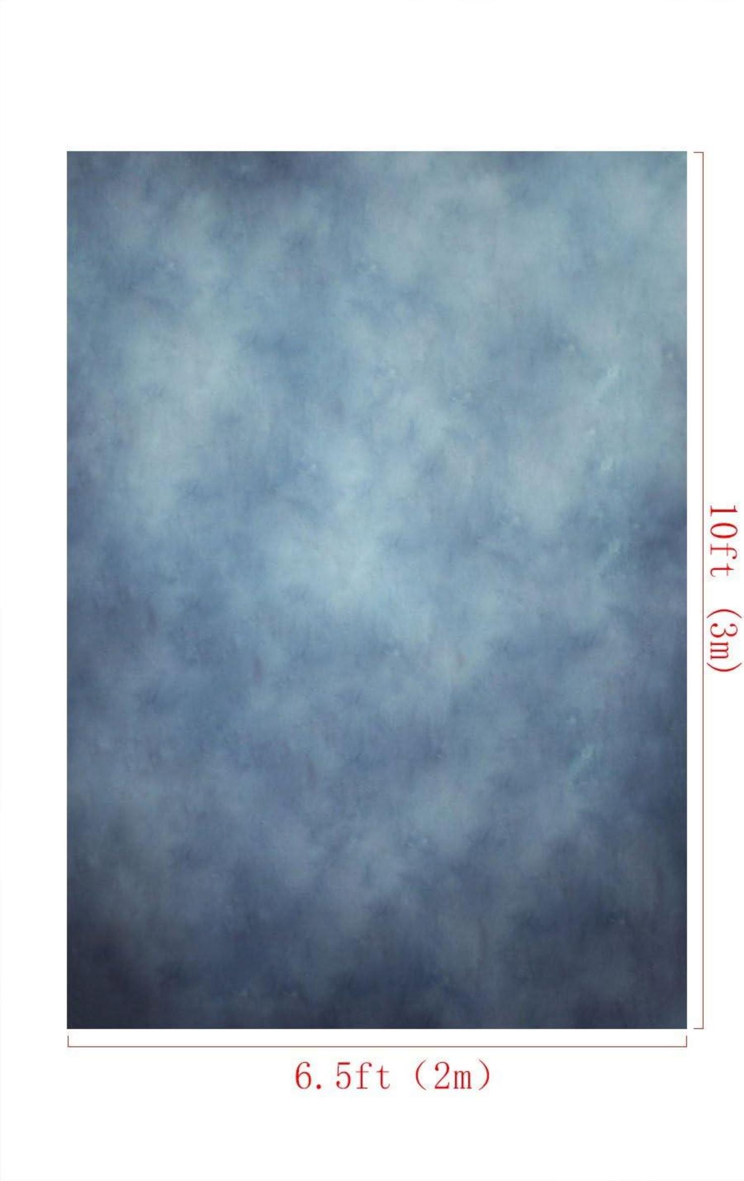 Samttextur Fotografie Hintergrund Blau 2x3m Mikrofaser Baby Leinwand