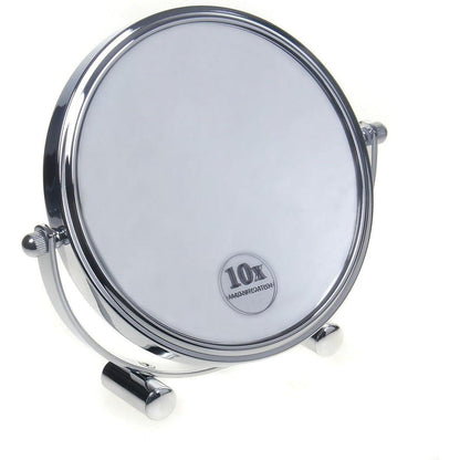 Kosmetikspiegel 10x Vergrößerung 5 Zoll Tischspiegel