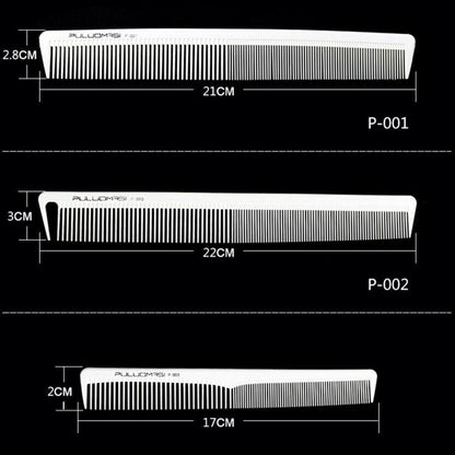 Professional Hair Styling Carbon Comb Set for Cutting and Shaping