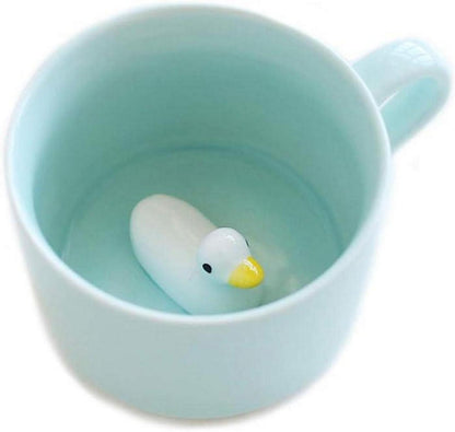 Keramik Becher 3D Tier Morgen Schale Geschenk Hochzeiten Geburtstage