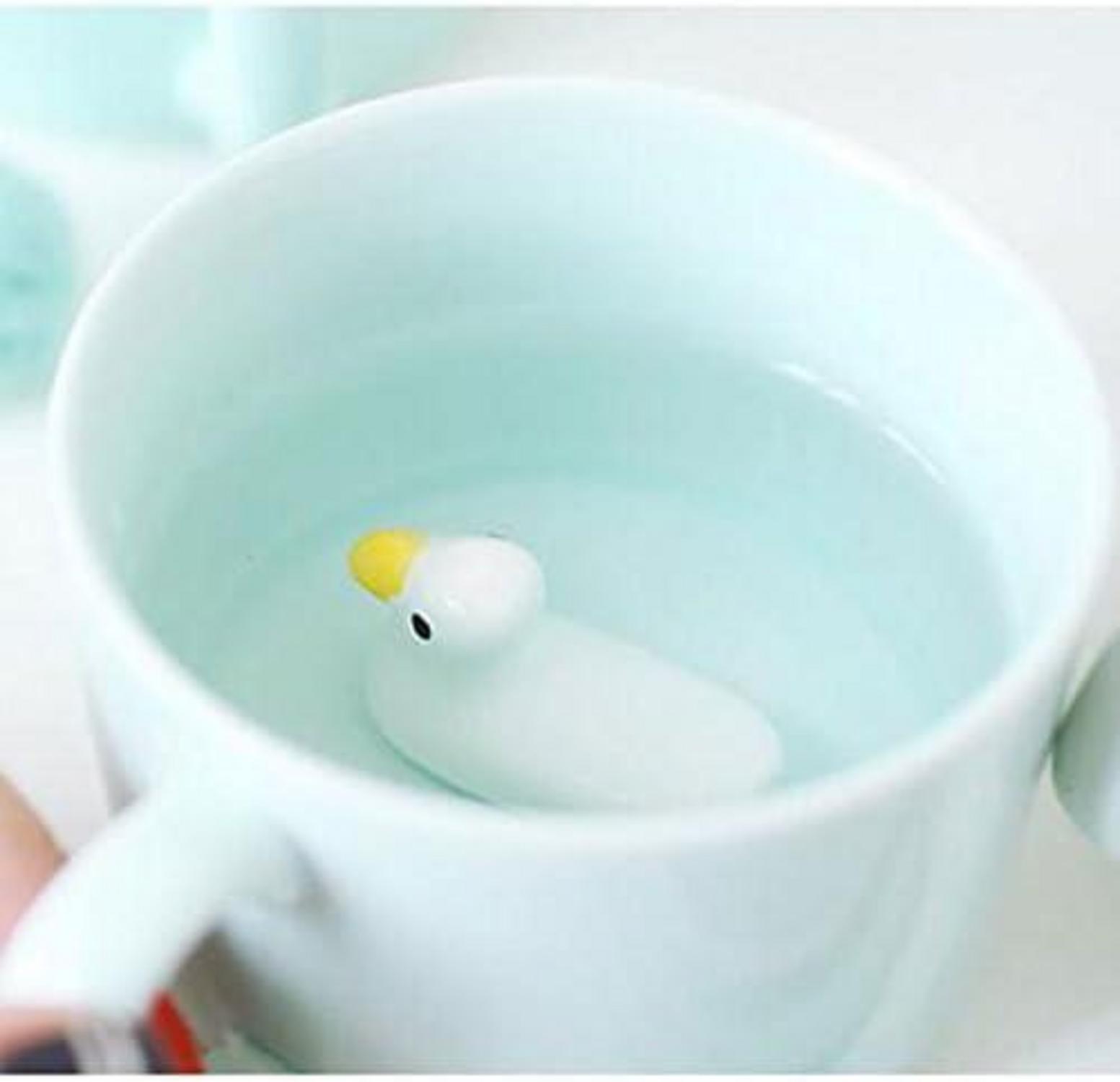 Keramik Becher 3D Tier Morgen Schale Geschenk Hochzeiten Geburtstage