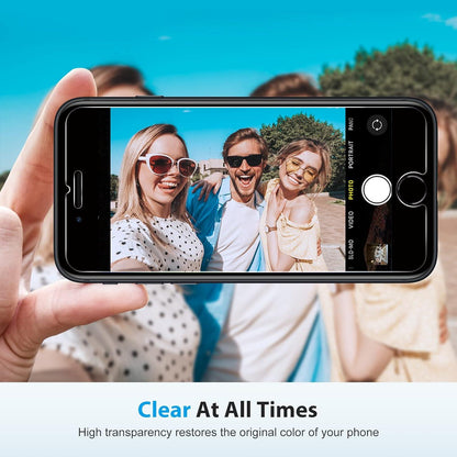 3x Schutzfolie für iPhone 7 8, 9H Härte, Anti-Kratzen, Anti-Öl