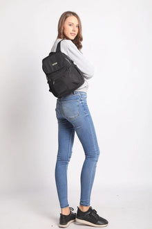 AOTIAN Damen Rucksack Leichtgewicht 10L Schwarz Nylon