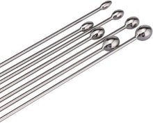 Edelstahl Harnröhrenplug für Männer 7 Größen Dilatoren Kit