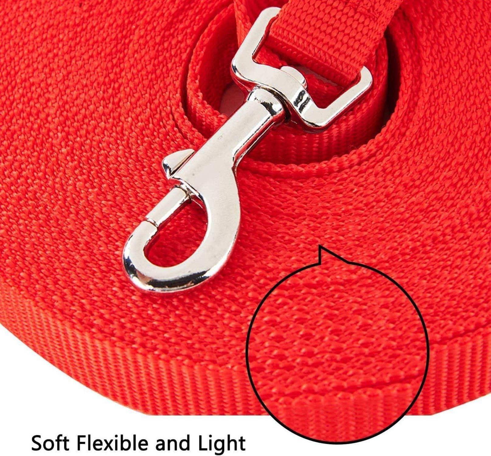 Schleppleine Hunde Nylon Trainingsleine Robust & Wetterfest
