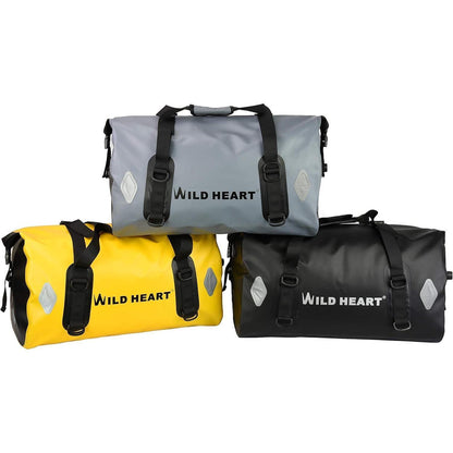 Wasserdichte Motorradtasche 55L/66L/77L Gelb mit Reflektoren