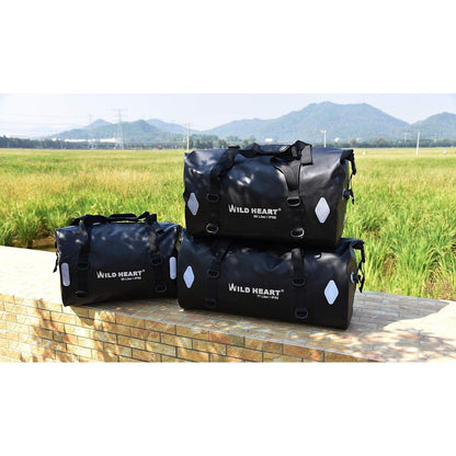 Wasserdichte Motorradtasche 55L/66L/77L – Robust & Vielseitig