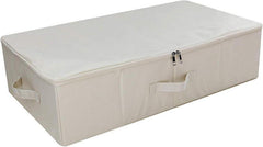 Aufbewahrungsbox Unterbett Organizer Leinen PP-Kunststoffplatte