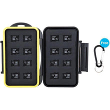 JJC feste wasserdichte Speicherkarten-Schutzhülle für 16