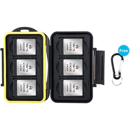 6-Slot wasserdicht Schutzhülle für XQD CFexpress Typ B