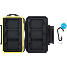 6-Slot wasserdicht Schutzhülle für XQD CFexpress Typ B