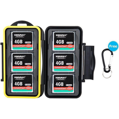 Wasserdichte CF Speicherkarten Tasche mit Karabiner - 6