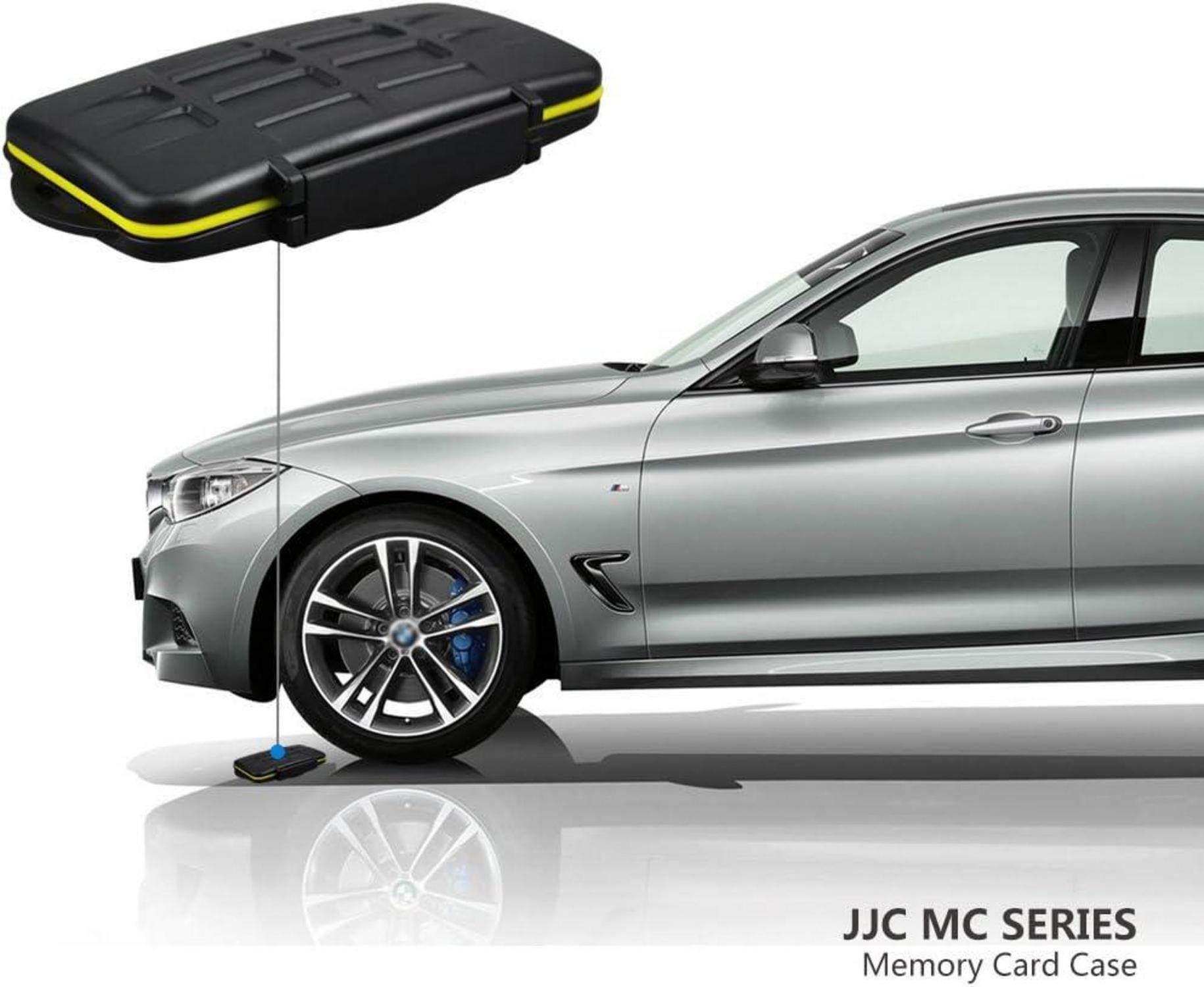 Speicherkarten Schutzhülle für 4 SD + 3 XQD wasserdicht + Karabiner
