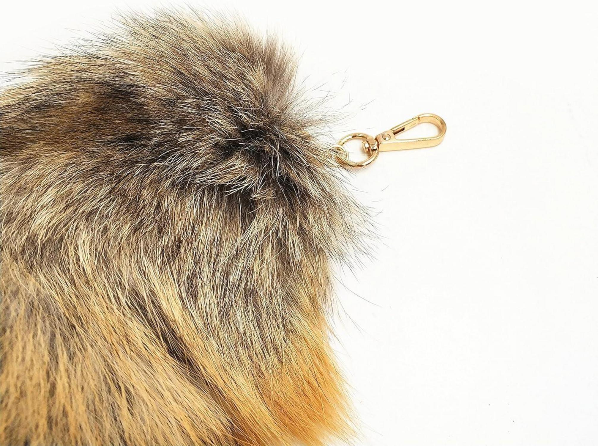 Fuchsschwanz Anhänger Kunstfell Foxtail Prärie Extra