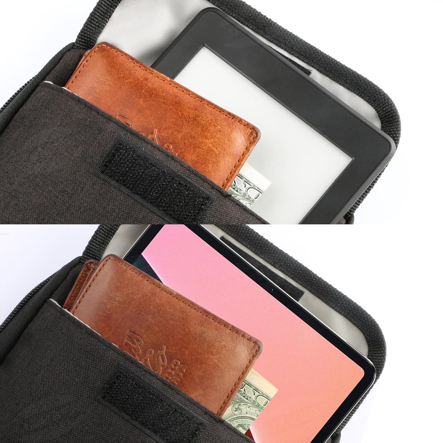 Universal Travel Kabel Organizer Tasche USB Powerbank SD Karte Schwarz