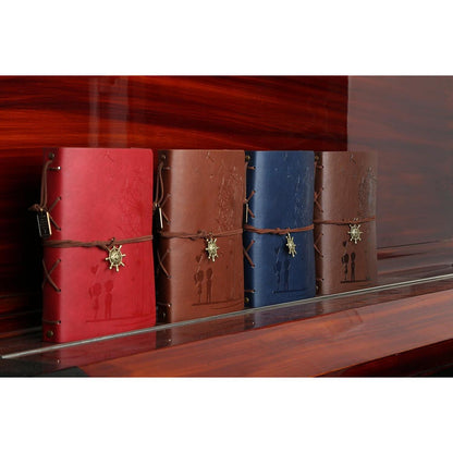 Fotoalbum zum Selbstgestalten 60 Seiten Vintage Leder