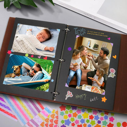 Fotoalbum zum Selbstgestalten 60 Seiten A4 Hochzeit