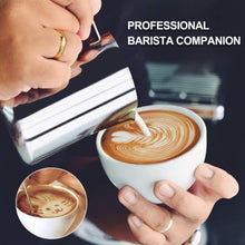 DINGHENG 350ml Milchkännchen aus Edelstahl - Latte Art