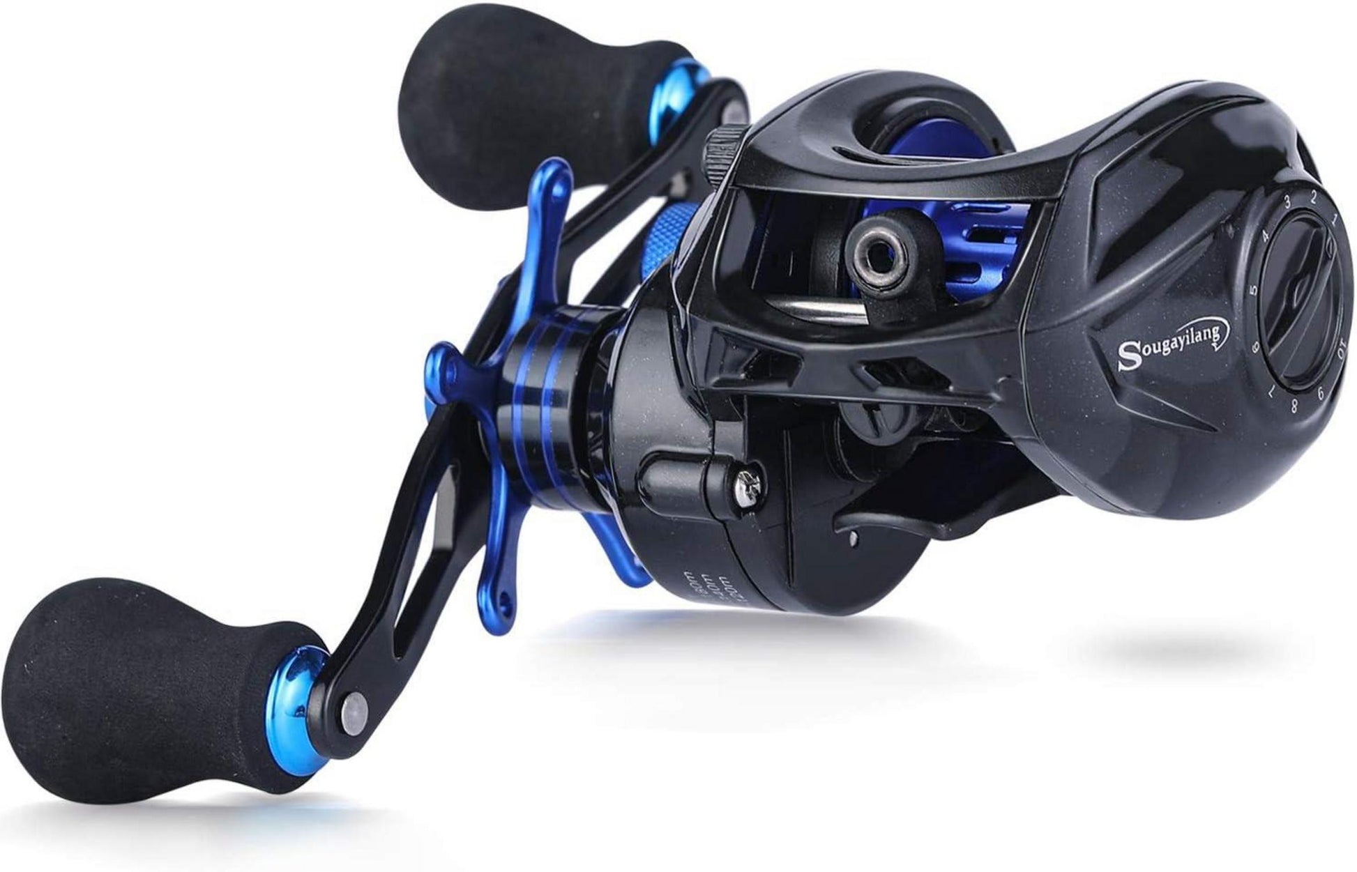 Baitcasting Angelrolle 7.0:1 Kohlefaser 9 + 1 Kugellager