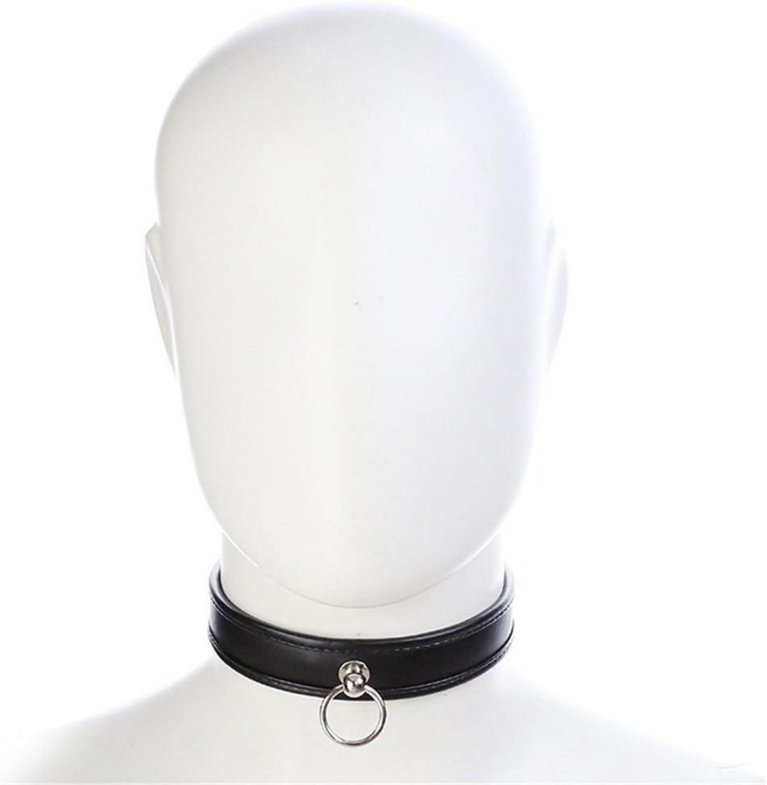 Halsband O-Ringe Fesseln Erotik Halsbänder Leder BDSM Bondage