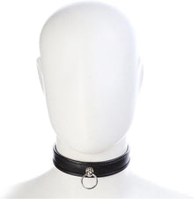 Halsband O-Ringe Fesseln Erotik Halsbänder Leder BDSM Bondage